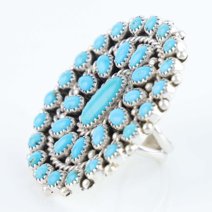 Navajo Sleeping Beauty Turquoise Ring