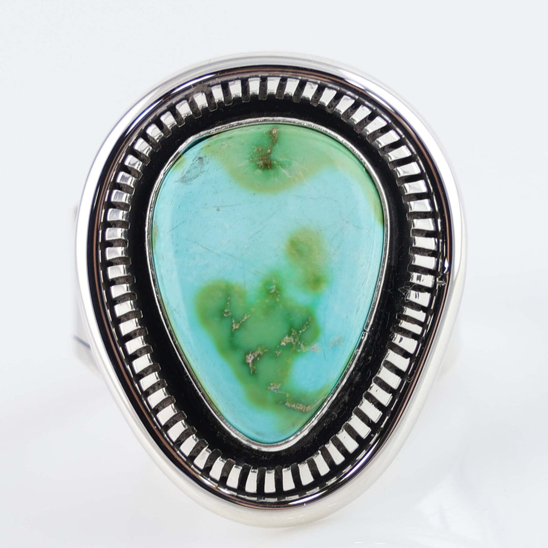Navajo Carico Lake Turquoise Ring