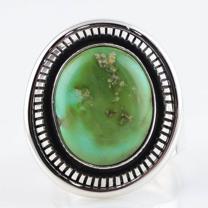 Navajo Carico Lake Turquoise Ring