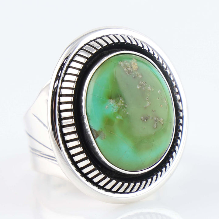 Navajo Carico Lake Turquoise Ring