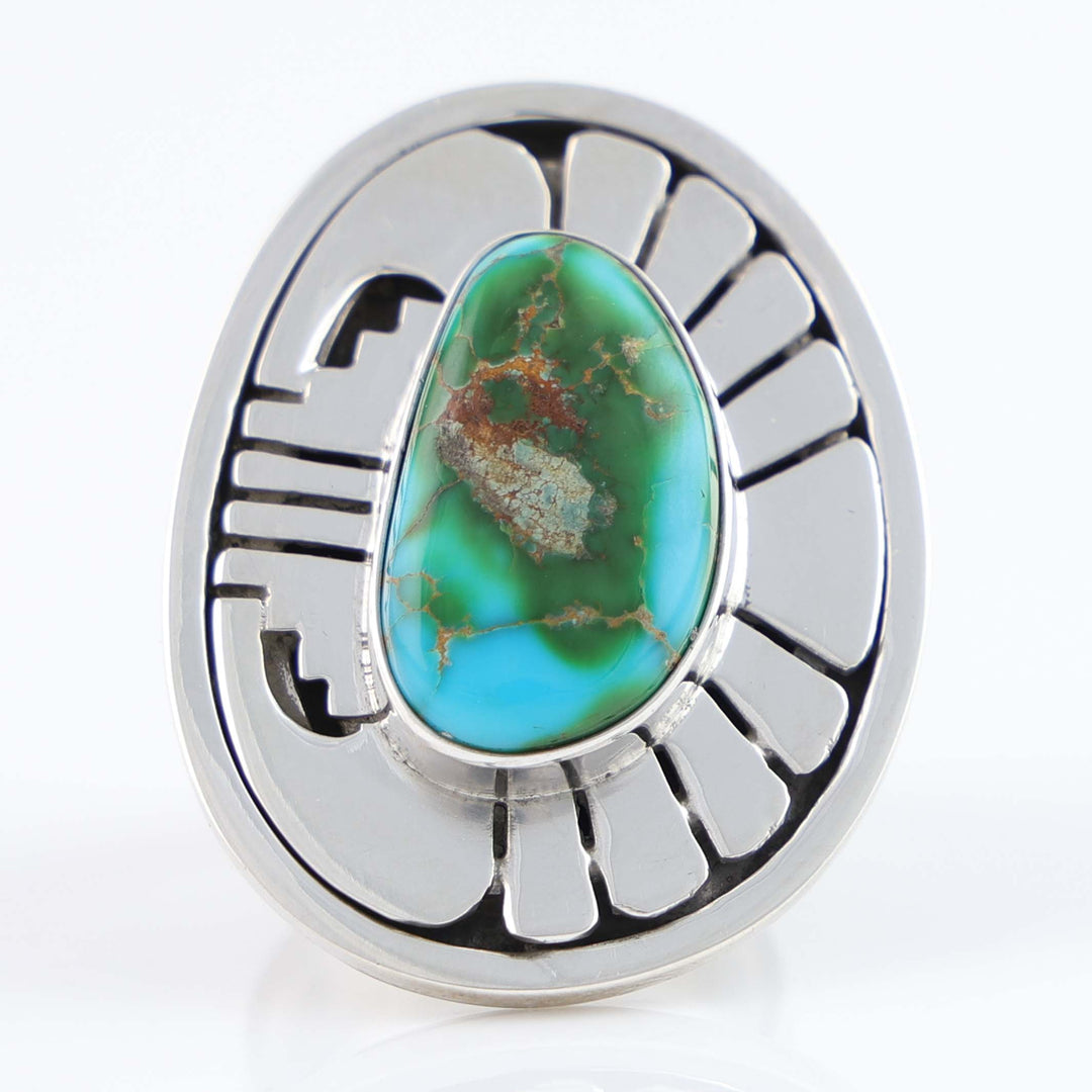 Navajo Sonoran Gold Turquoise Ring