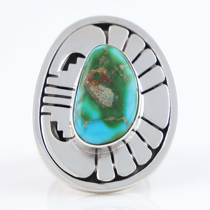 Navajo Sonoran Gold Turquoise Ring