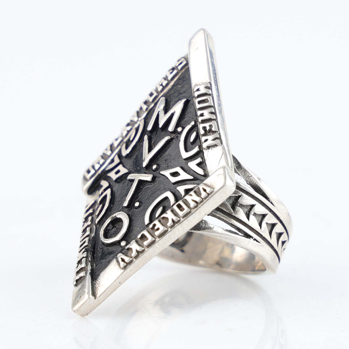 Mvto (Thank You) Ring by Kenneth Johnson