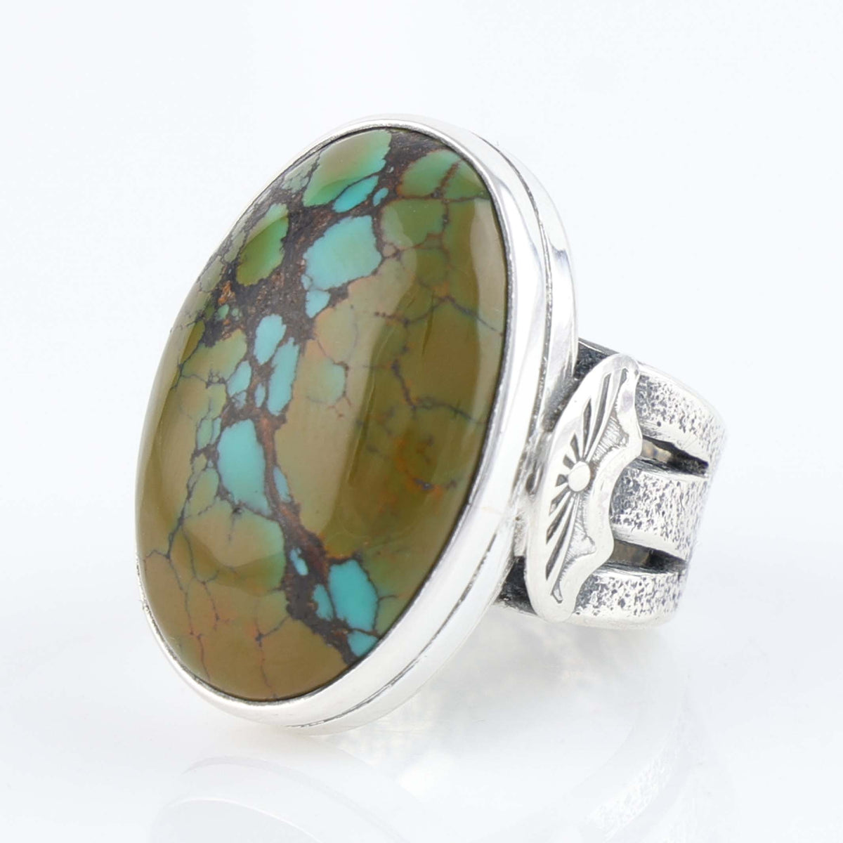 Hubei Turquoise Ring by Noah Pfeffer