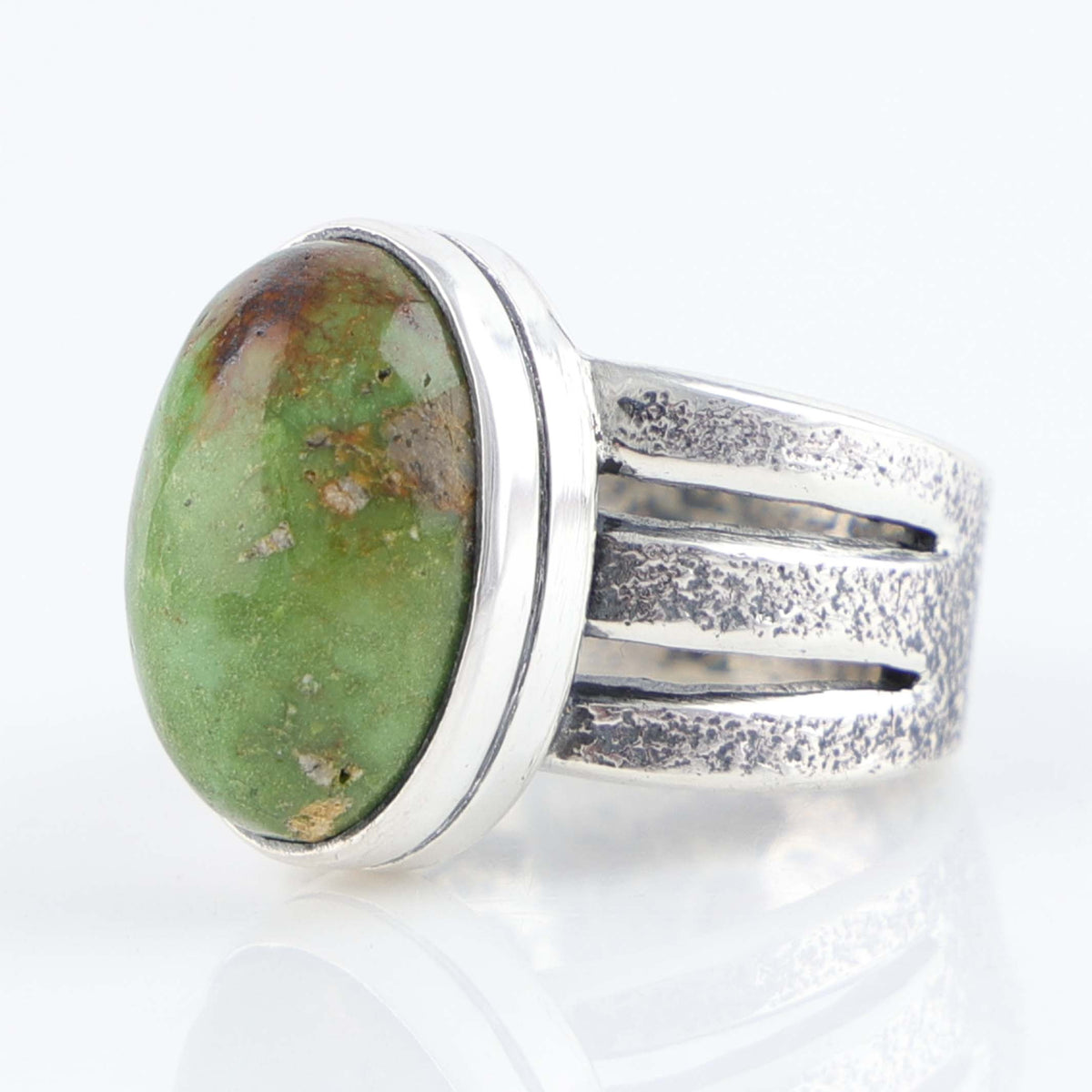 Tonopah Turquoise Ring by Noah Pfeffer
