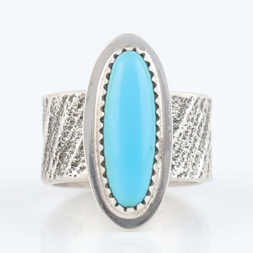 Navajo Sleeping Beauty Turquoise Ring