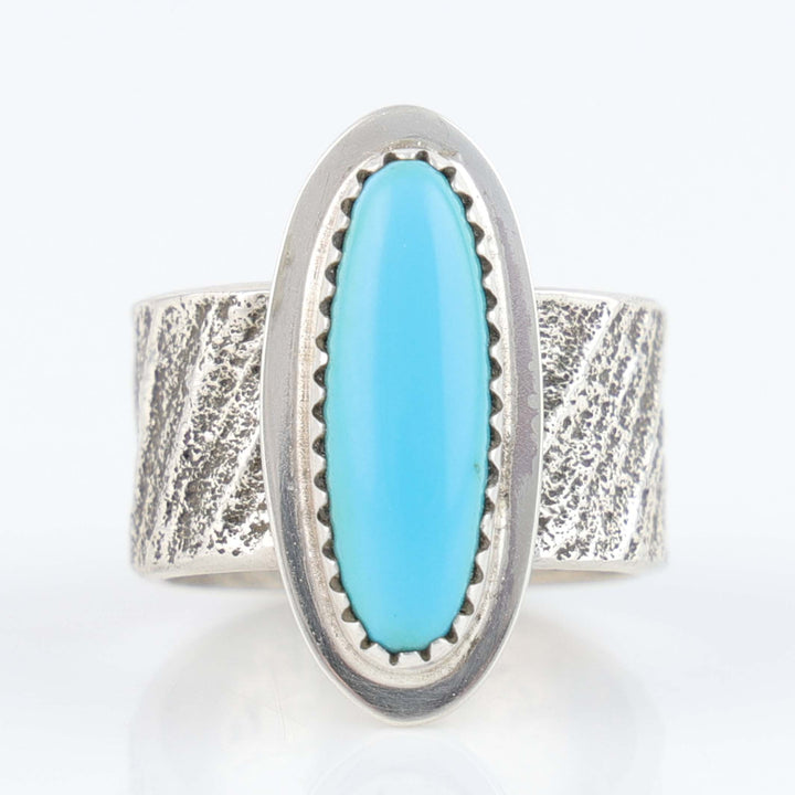 Navajo Sleeping Beauty Turquoise Ring