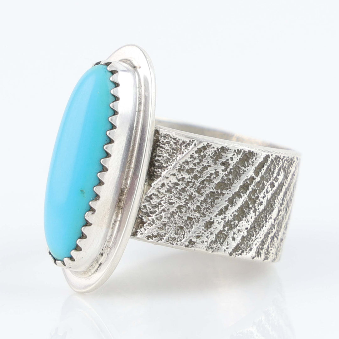 Navajo Sleeping Beauty Turquoise Ring
