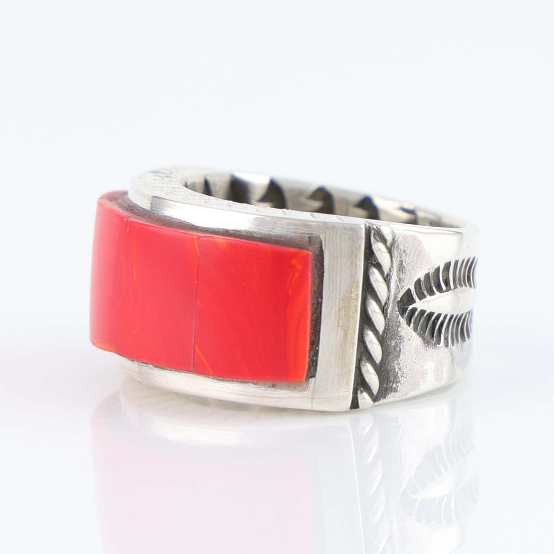 Navajo Rosarita Inlay Ring