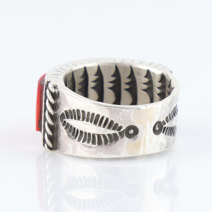 Navajo Rosarita Inlay Ring