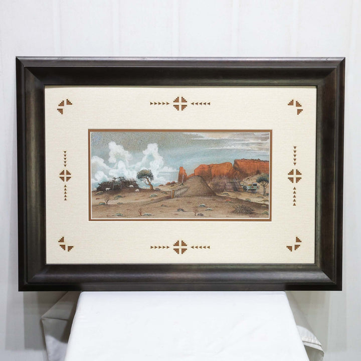 “Midnoon” Landscape Sandpainting