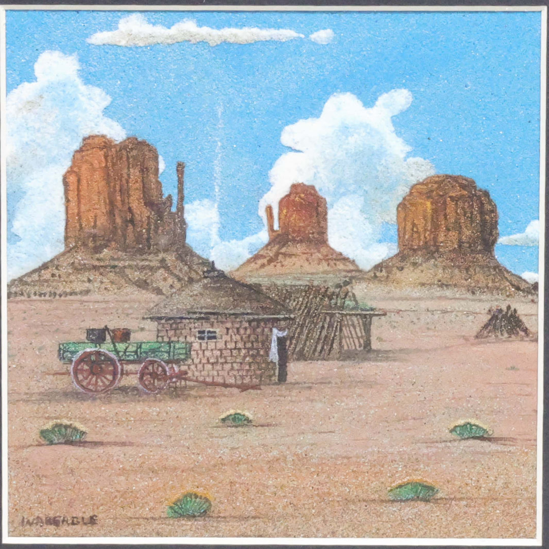 Navajo Landscape Sandpainting