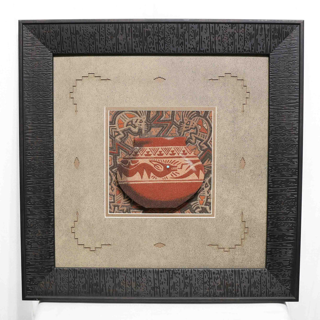 Pueblo Pot Sandpainting