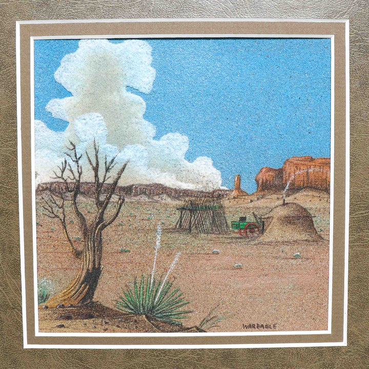 Navajo Landscape Sandpainting
