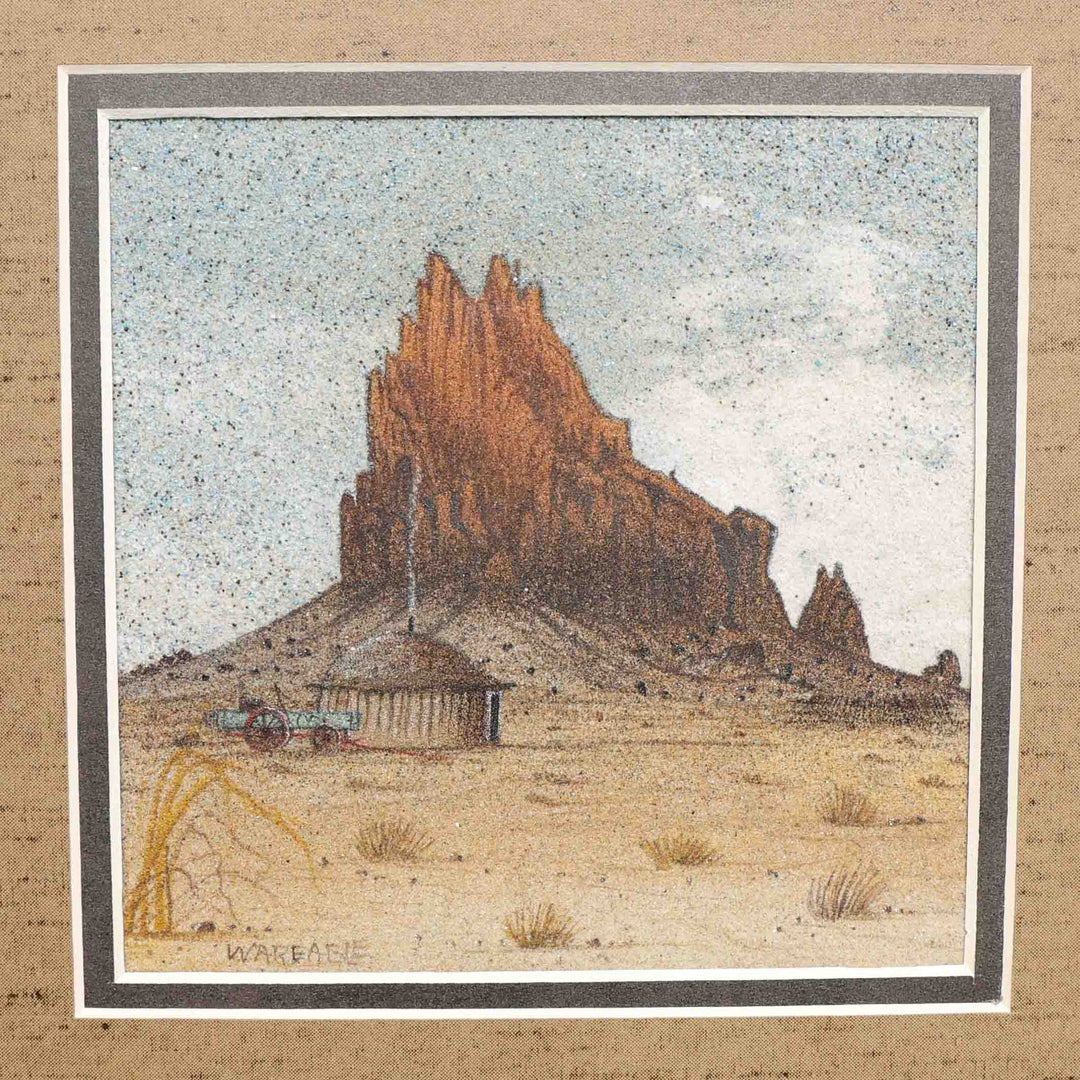 Shiprock Sandpainting