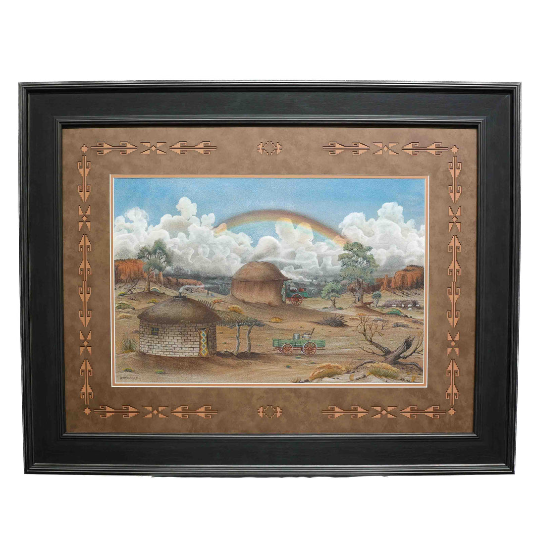 Navajo Landscape Sandpainting