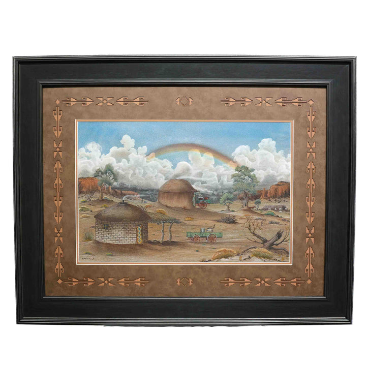 Navajo Landscape Sandpainting