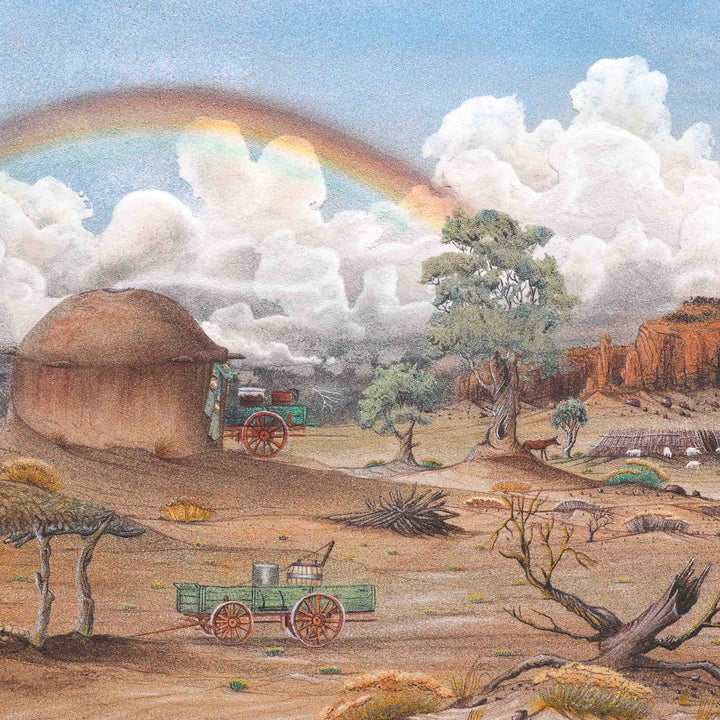 Navajo Landscape Sandpainting