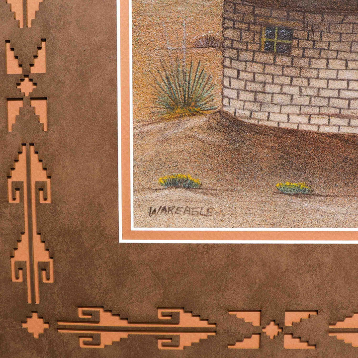 Navajo Landscape Sandpainting