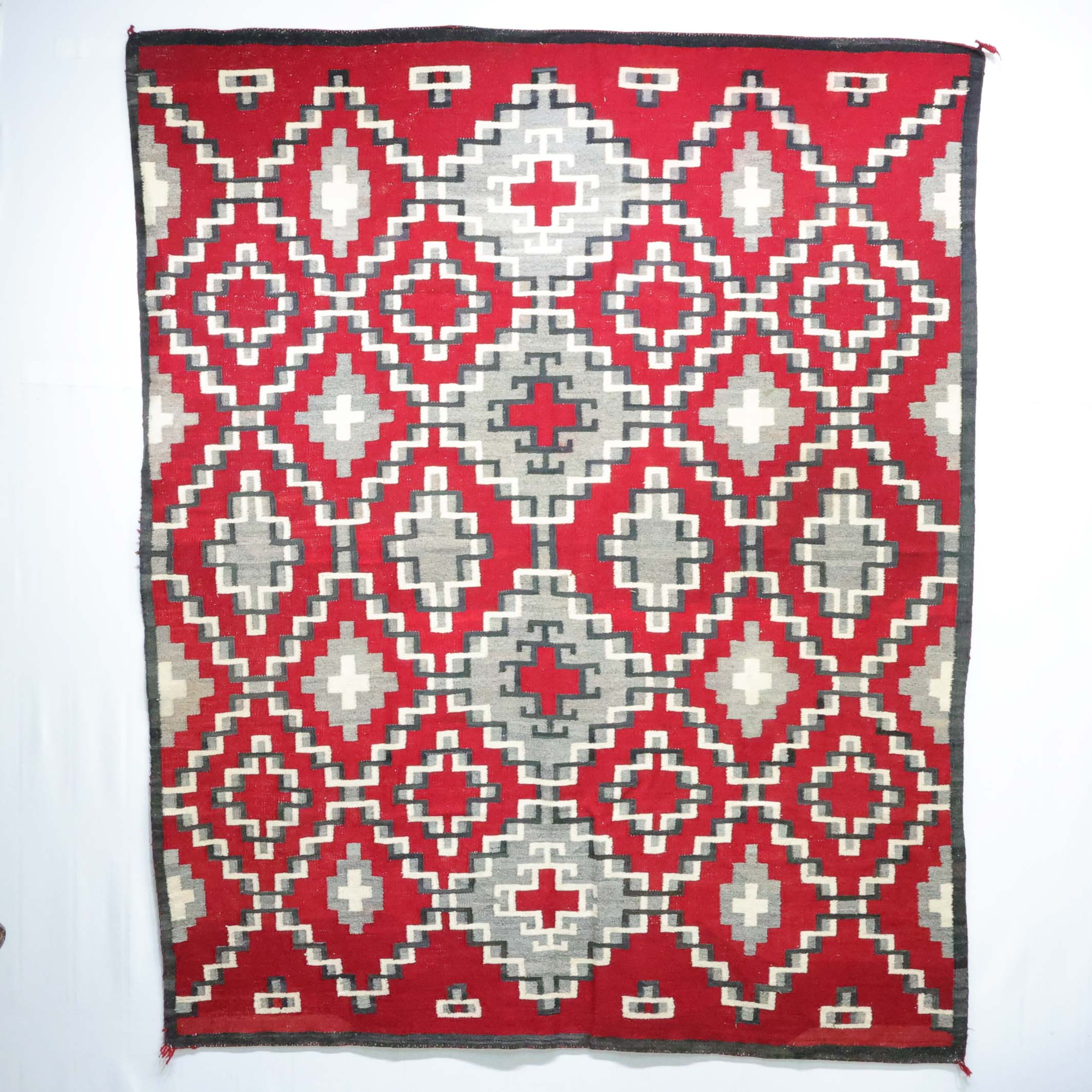 ビンテージ　30s 40s ナヴァホラグ Navajo rug スクエア❗️ ビンテージ 30s 40s ナヴァホラグ Navajo rug スクエア❗️