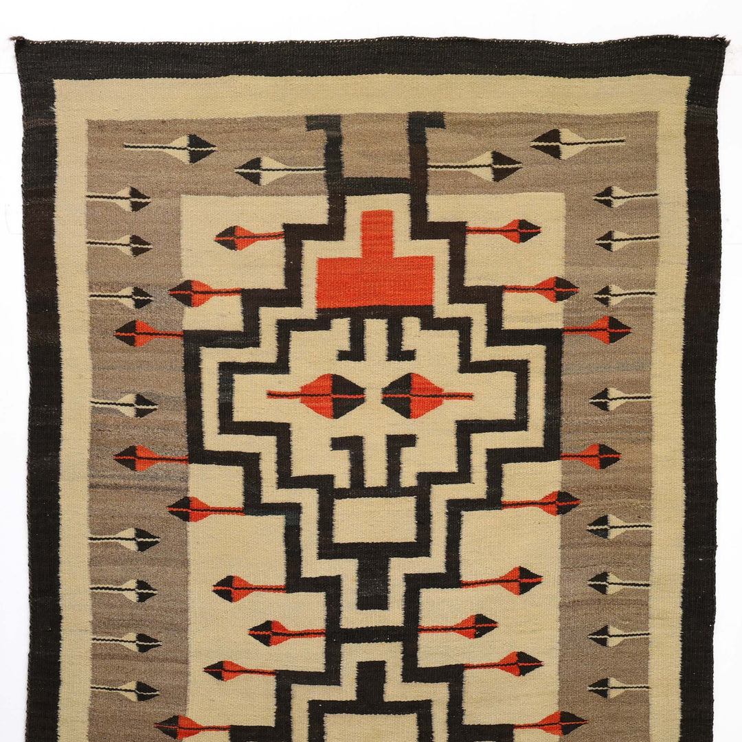 1920s Crystal with Feathers