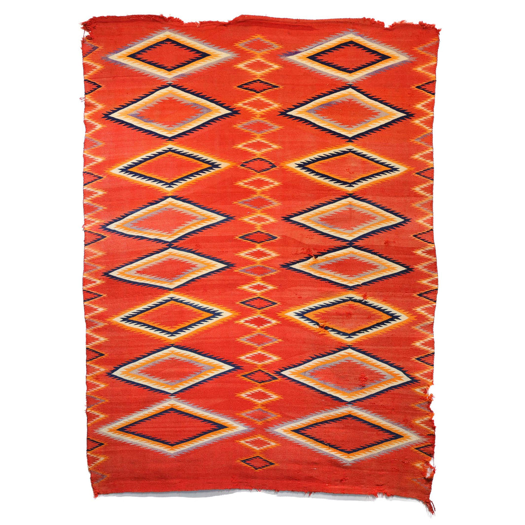 1880s Late Classic Serape Blanket