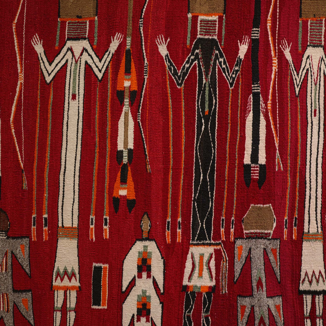 1930s Navajo Yei Weaving