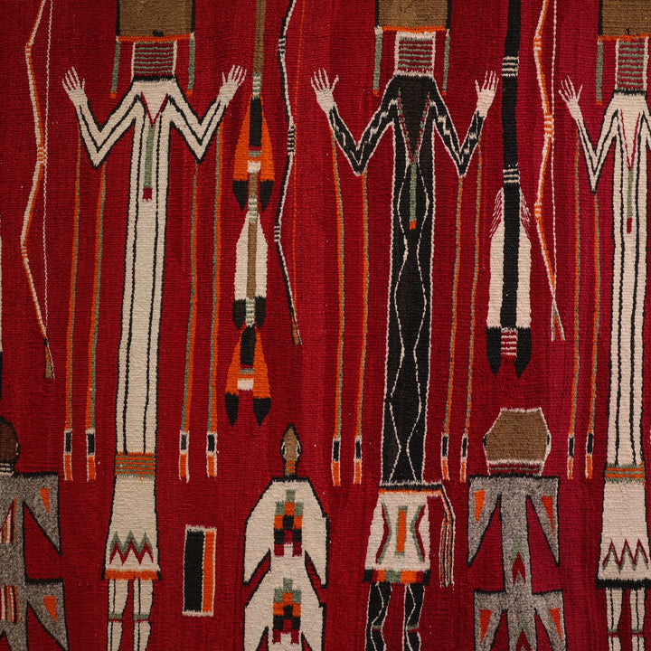 1930s Navajo Yei Weaving