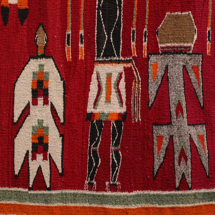 1930s Navajo Yei Weaving