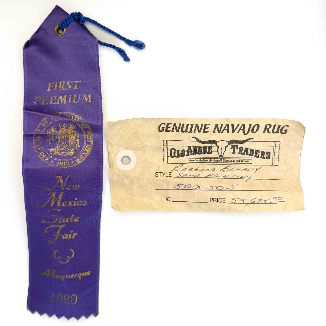 1980s Sandpainting Rug