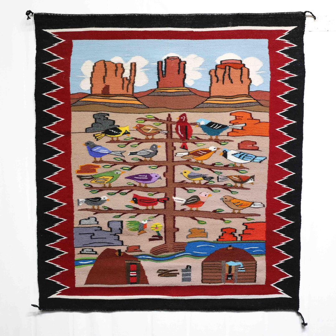 Monument Valley Bird Pictorial