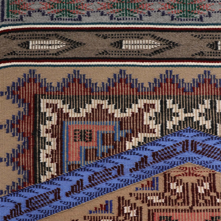 Navajo Blue Canyon Raised-Outline