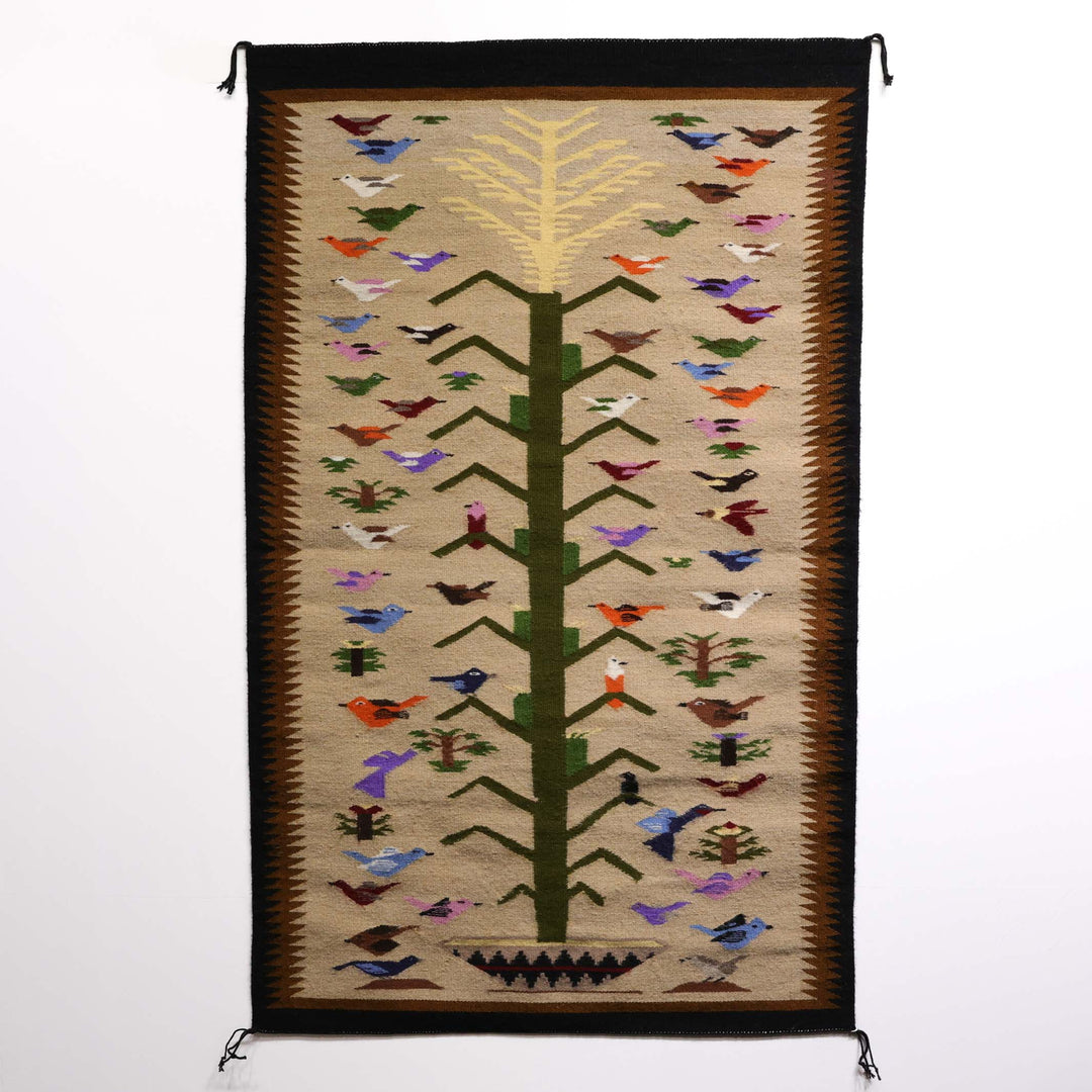 Navajo Bird Pictorial Weaving
