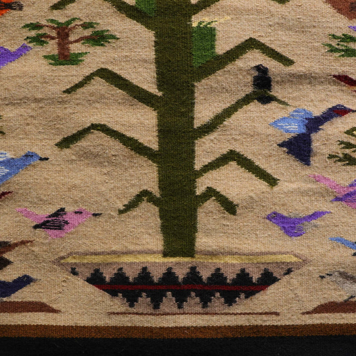 Navajo Bird Pictorial Weaving