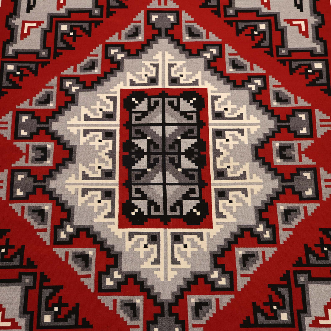 Large Navajo Ganado Red Weaving