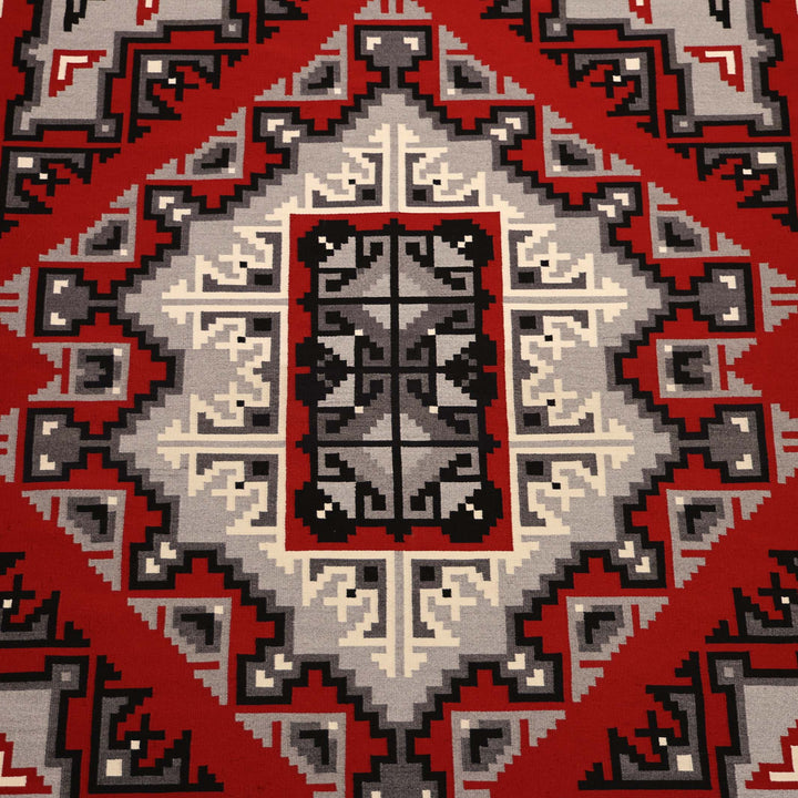 Large Navajo Ganado Red Weaving