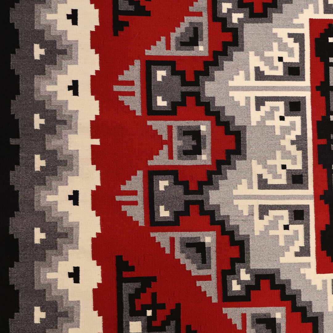 Large Navajo Ganado Red Weaving