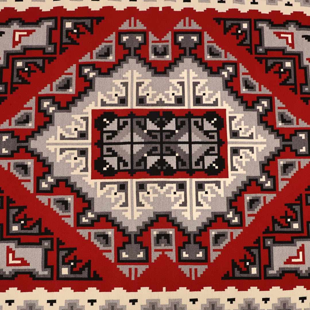 Large Navajo Ganado Red Weaving