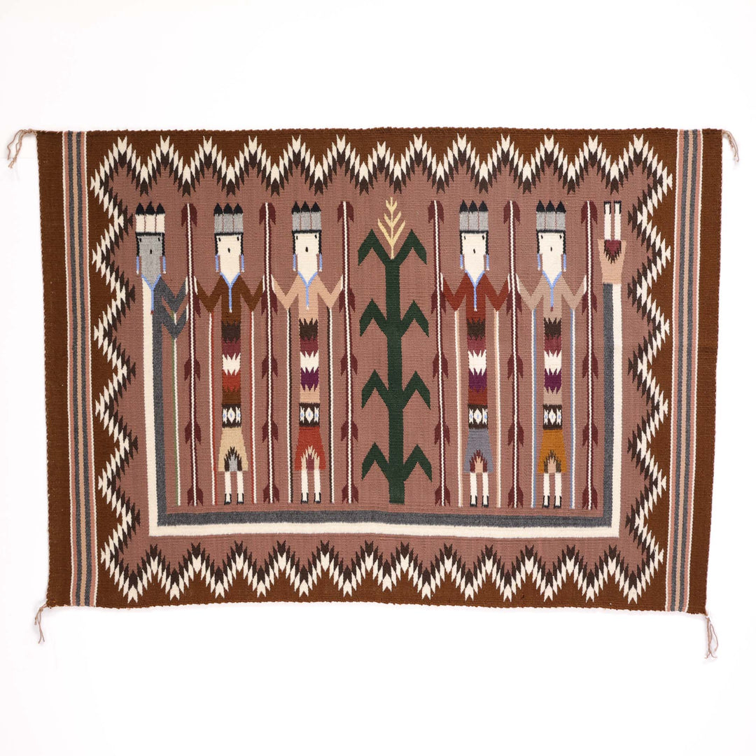 Navajo Yei Weaving