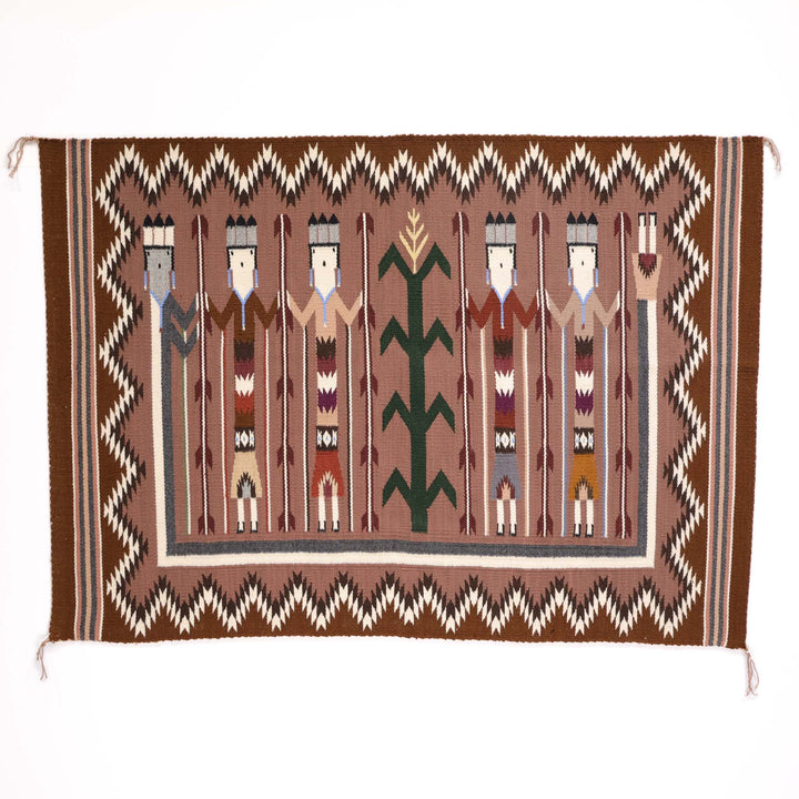 Navajo Yei Weaving