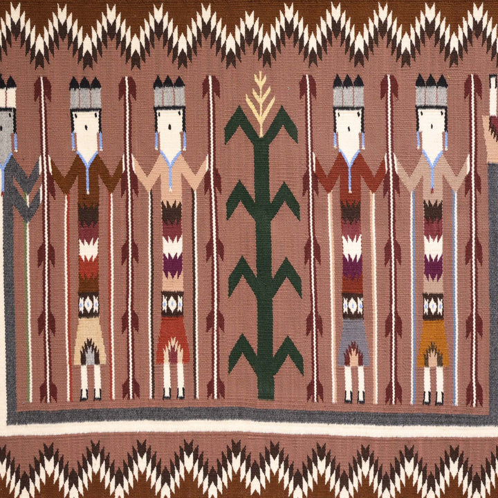 Navajo Yei Weaving