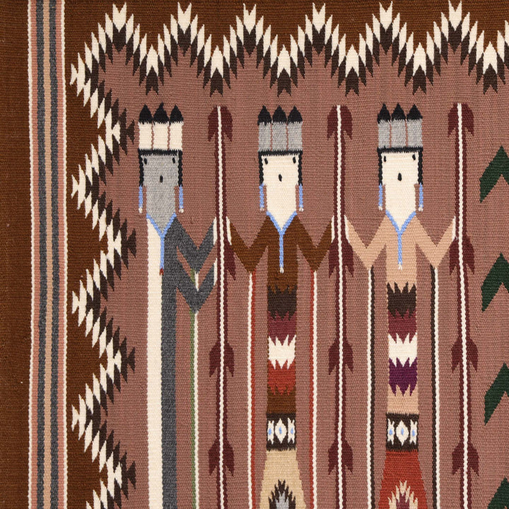 Navajo Yei Weaving