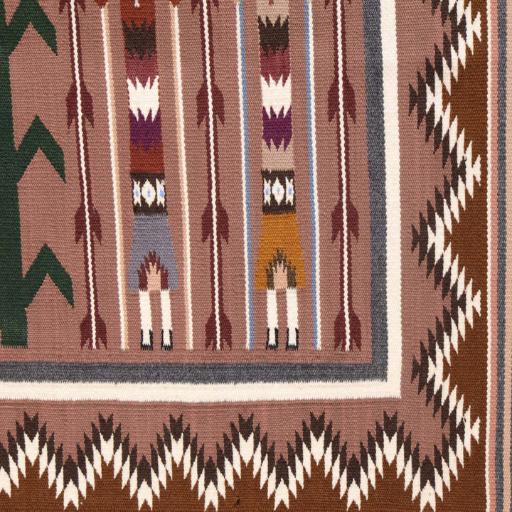 Navajo Yei Weaving