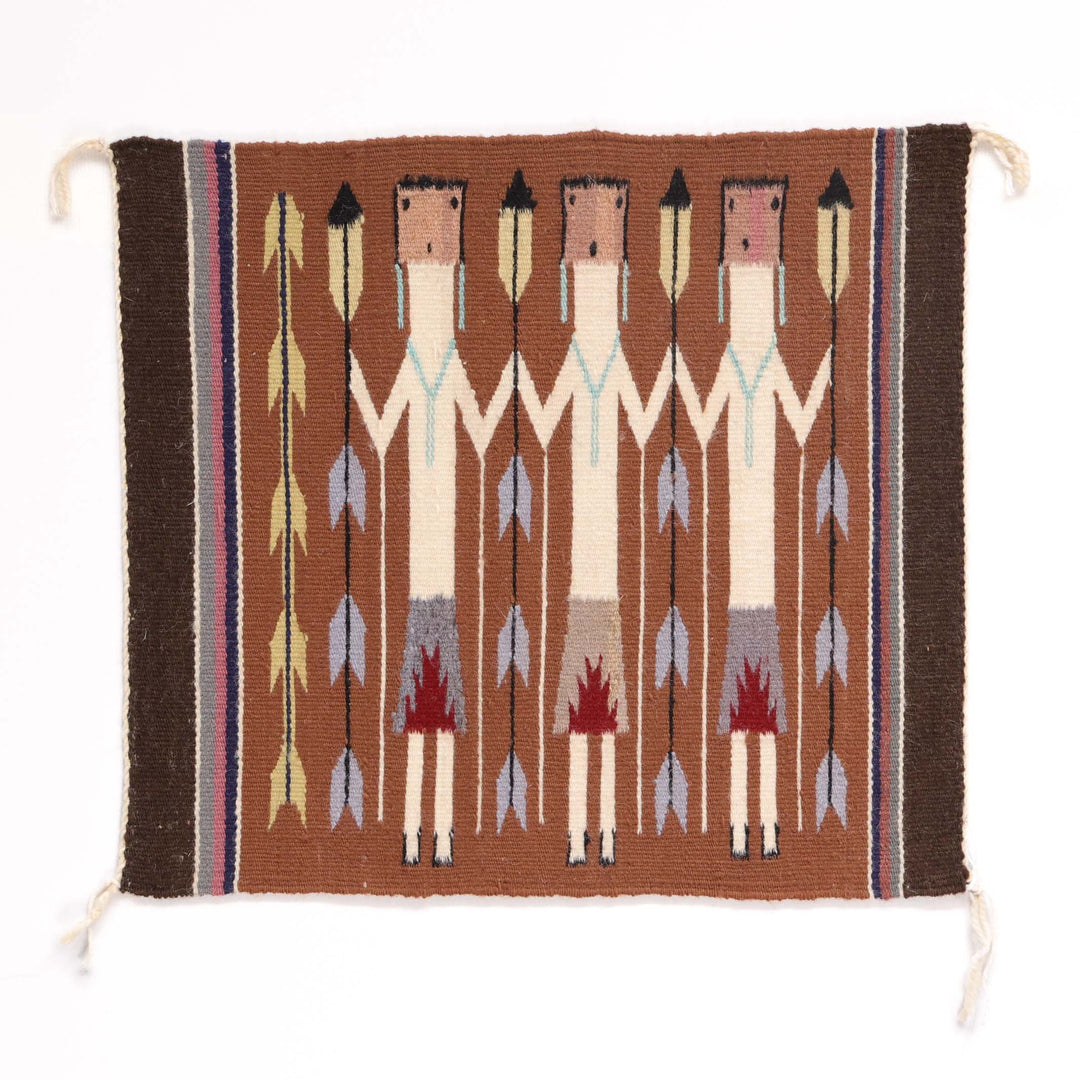 Navajo Yei Weaving