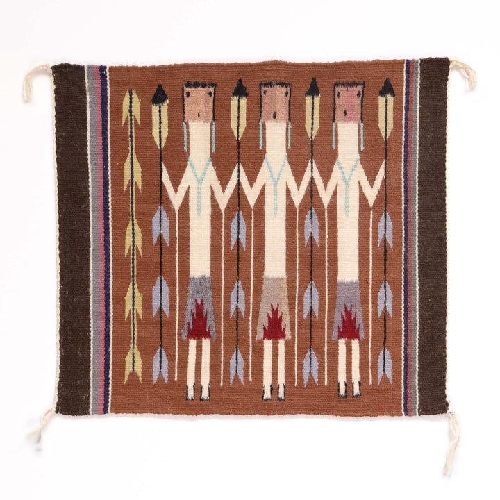 Navajo Yei Weaving