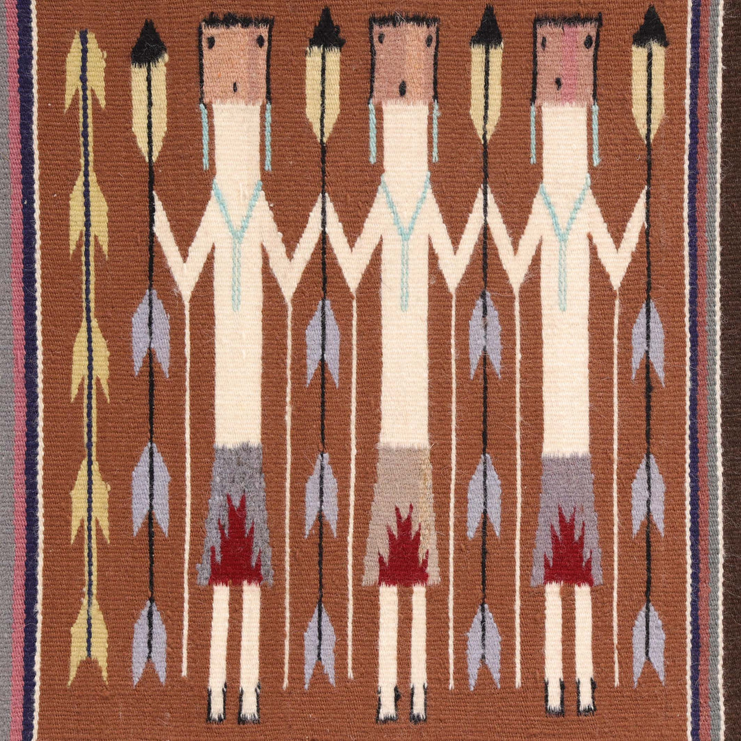 Navajo Yei Weaving