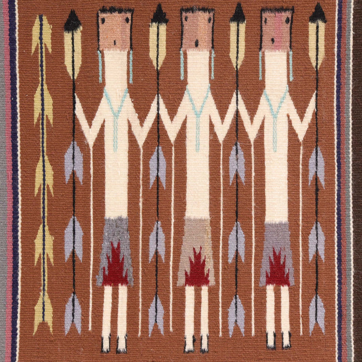 Navajo Yei Weaving
