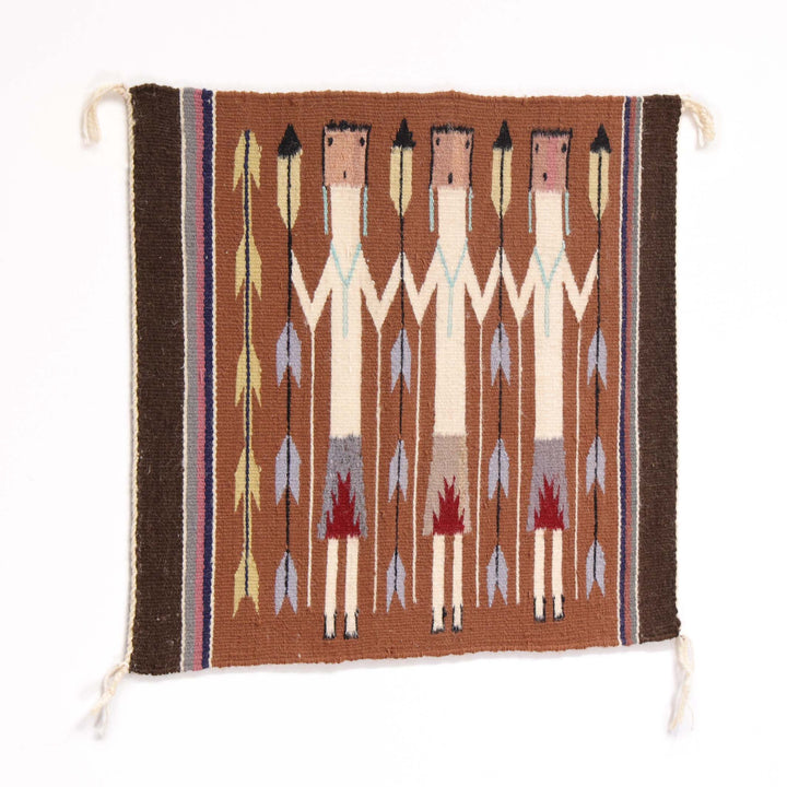 Navajo Yei Weaving