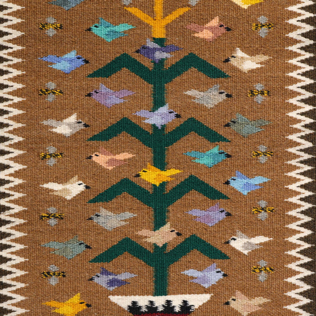 Navajo Bird Pictorial Weaving