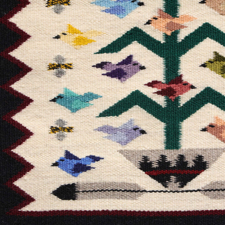 Navajo Bird Pictorial Weaving
